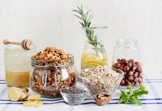 فروش گرانولا سیب دارچین + قیمت خرید به صرفه